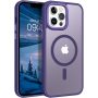 Θήκη Σιλικόνης Orso Focus με Magsafe για iPhone 13 Pro Max - Purple