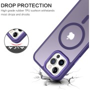 Θήκη Σιλικόνης Orso Focus με Magsafe για iPhone 13 Pro Max - Purple