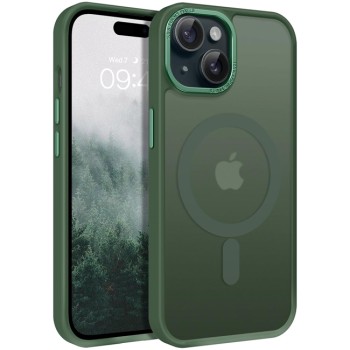 Θήκη Σιλικόνης Orso Focus Magsafe iPhone 14/13 - Green