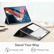 Θήκη Τάμπλετ ESR Ascend Flip Cover για Apple iPad Pro 12.9 (2021-2022) - Air 13”” (2024-2025) με Tempered Glass Screen Protector  - Grey