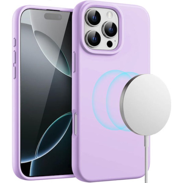 Θήκη Σιλικόνης Orso Cloud Magsafe iPhone 16 Pro Max - Purple