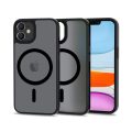 Θήκη Σιλικόνης Tech-Protect Magmat MagSafe για Apple iPhone 11 - Matte Black