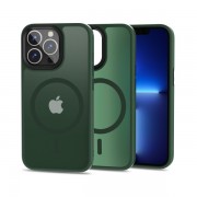 Θήκη Σιλικόνης Tech-Protect Magmat MagSafe Back Cover Πλαστικό για iPhone 13 Pro- Matte Green