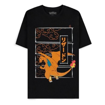 Pokémon Short Sleeved T-Shirt – Charizard Design - XL