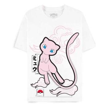 Pokémon Short Sleeved T-Shirt – Mew Design - XL