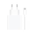 Φορτιστής Xiaomi GaN με Θύρα USB-A και Καλώδιο USB-C 90W - White