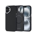 Θήκη Σκληρή Tech-Protect Ion Carbon Magsafe για iPhone 16 - Black/Silver