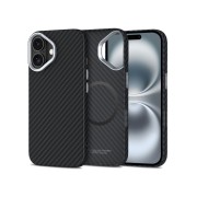 Θήκη Σκληρή Tech-Protect Ion Carbon Magsafe για iPhone 16 - Black/Silver