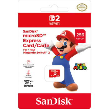 Sandisk microSD Express Card for Nitendo Switch 2 - 256GB