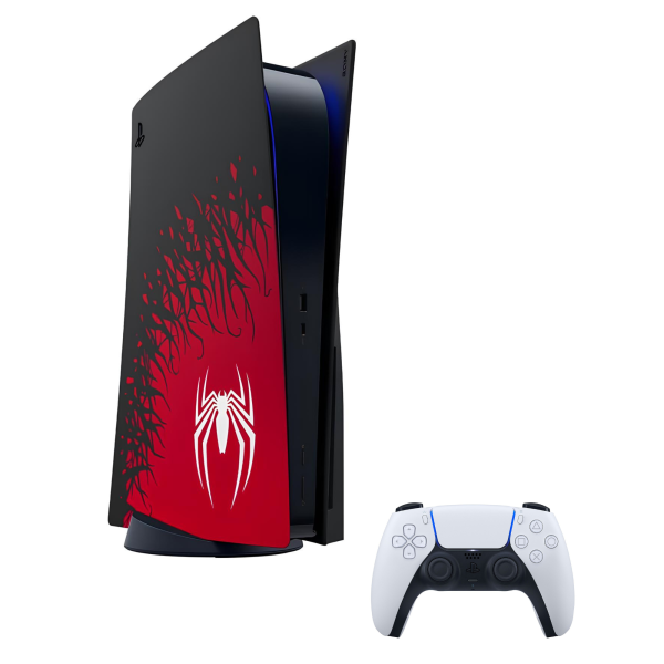 Used Playstation 5 Κονσόλα - Black (Spiderman Covers)