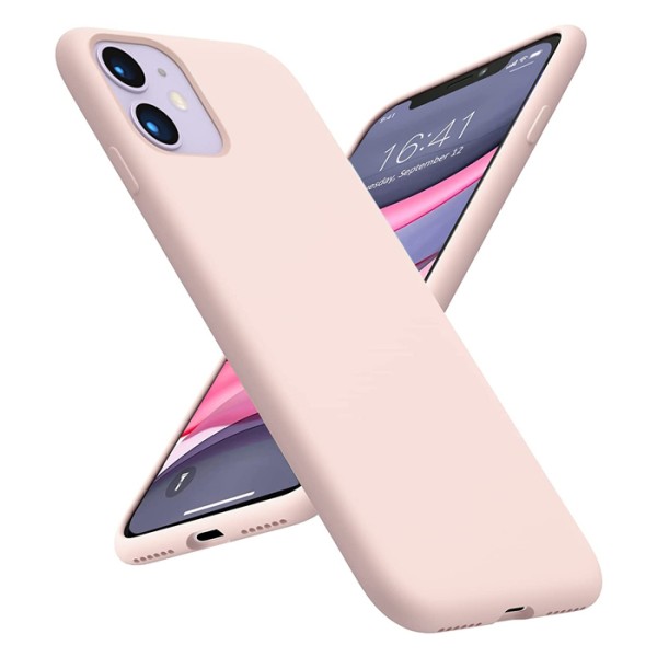 Θήκη Σιλικόνης Orso Cloud για iPhone 11 - Pink Sand