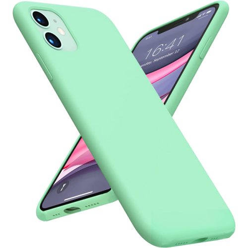 Θήκη Σιλικόνης Orso Cloud για iPhone 11 - Matcha Green
