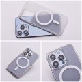 Θήκη Σιλικόνης Frost Mag Cover με Magsafe για Apple iPhone 12 Pro Max - Clear