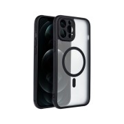 Θήκη Σιλικόνης Matte Mag Cover με MagSafe για iPhone 12 Pro Max - Matte Black