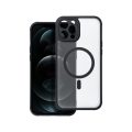Θήκη Σιλικόνης Matte Mag Cover με MagSafe για iPhone 12 Pro Max - Matte Black