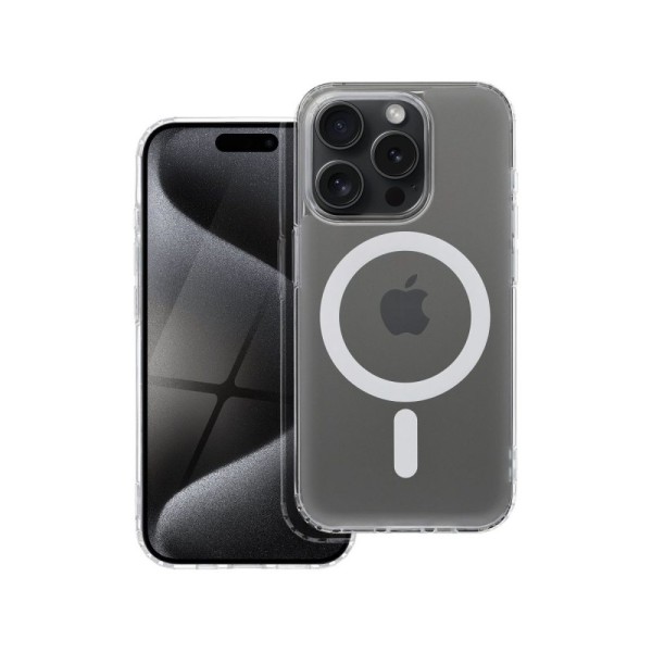 Θήκη Σιλικόνης Frost Mag Cover με Magsafe για Apple iPhone 13 Pro Max - Clear