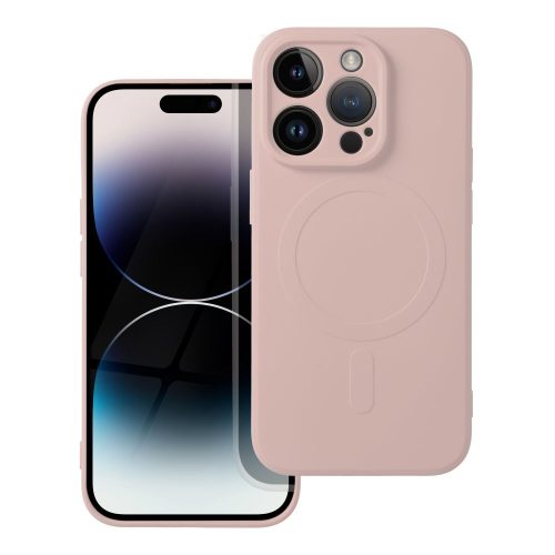 Θήκη Σιλικόνης Tech-Protect Icon Magsafe για Apple iPhone 14 Pro - Pink Sand