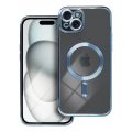 Θήκη Σιλικόνης Tech-Protect Magshine με Magsafe για Apple iPhone 15 Plus - Blue