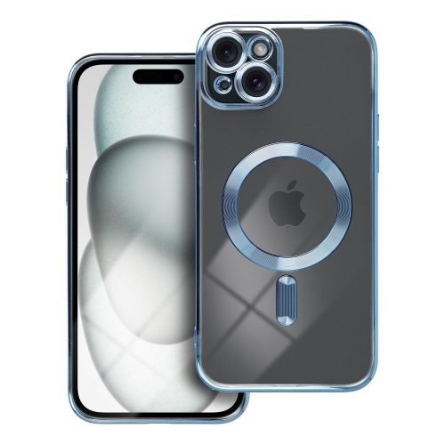 Θήκη Σιλικόνης Tech-Protect Magshine με Magsafe για Apple iPhone 15 Plus - Blue