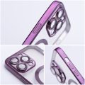 Θήκη Σιλικόνης Tech-Protect Magshine με Magsafe για Apple iPhone 15 Plus - Deep Purple