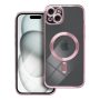 Θήκη Σιλικόνης Tech-Protect Magshine με Magsafe για Apple iPhone 15 Plus - Rose Gold
