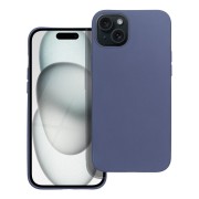 Θήκη Σιλικόνης Matte case για iPhone 15 - Blue