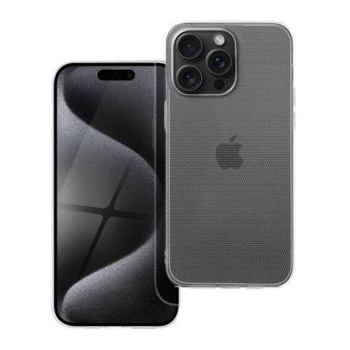 Θήκη Σιλικόνης Slim 2mm για iPhone 15 Pro Max - Clear