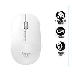 Ασύρματο Ποντίκι Alcatroz 2.4G Airmouse V - White