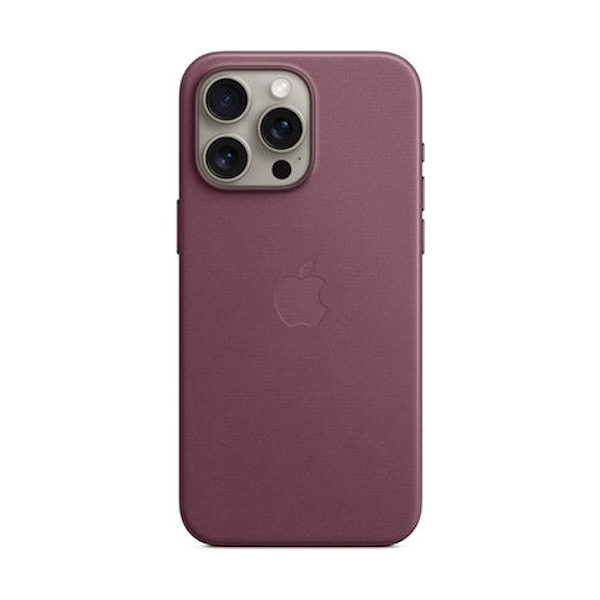 Υφασμάτινη Θήκη Apple FineWoven με Magsafe για Apple iPhone 15 Pro Max - Mulberry