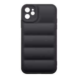 Θήκη Σιλικόνης Puffy Obal:me για iPhone 11 - Black