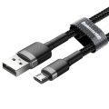 Καλώδιο Φόρτισης Baseus Cafule USB to Micro USB Braided cable 1m - Black