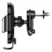 Βάση αυτοκινήτου Baseus Qi Light Electric Gravity Car Mount με Ασύρματο Φορτιστή - Black 