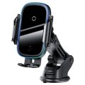 Βάση αυτοκινήτου Baseus Qi Light Electric Gravity Car Mount με Ασύρματο Φορτιστή - Black 