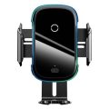 Βάση αυτοκινήτου Baseus Qi Light Electric Gravity Car Mount με Ασύρματο Φορτιστή - Black 
