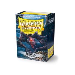 Dragon Shield Standard Size Ultra Premium Classic Sleeves - Black Matte