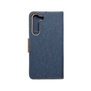 Θήκη Book Canvas για Samsung Galaxy S23 Plus - Navy Blue