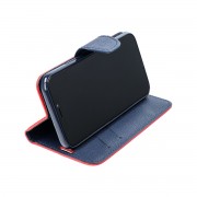 Θήκη Πορτοφόλι Canvas Holster για Samsung Galaxy S23 - Red