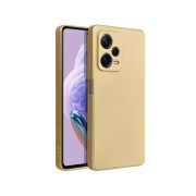 Θήκη Σιλικόνης Metallic για Xiaomi Redmi Note 12 Pro+ 5G - Gold