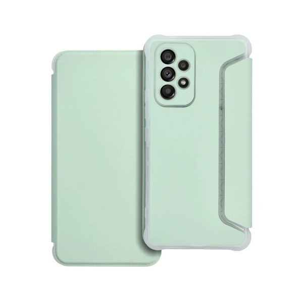 Θήκη Piano Book Δερματίνη για Samsung Galaxy A33 5G - Light Green