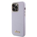 Θήκη Σιλικόνης Guess Glitter Full Wrapped για iPhone 15 Pro Max - Lilac