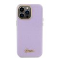Θήκη Σιλικόνης Guess Glitter Full Wrapped για iPhone 15 Pro Max - Lilac
