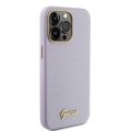 Θήκη Σιλικόνης Guess Glitter Full Wrapped για iPhone 15 Pro Max - Lilac