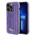 Θήκη Σιλικόνης Guess Sequin Script Logo για iPhone 15 Pro Max - Purple