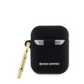 Θήκη Σιλικόνης Hello Kitty 3D Kitty Head για Apple Airpods 1/2 - Black