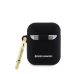 Θήκη Σιλικόνης Hello Kitty 3D Kitty Head για Apple Airpods 1/2 - Black