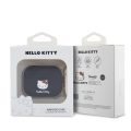 Θήκη Σιλικόνης Hello Kitty 3D Kitty Head για Apple Airpods Pro - Black