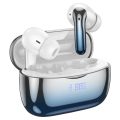 Ασύρματα Ακουστικά Hoco EQ16 True Wireless με Led Display, ANC & ENC - Black Blue Glaze 