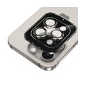  Tempered Glass Πίσω Κάμερας Hofi Pro+ Camera Camring Cover για το iPhone 15 Pro / 15 Pro Max - Titanium