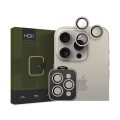  Tempered Glass Πίσω Κάμερας Hofi Pro+ Camera Camring Cover για το iPhone 15 Pro / 15 Pro Max - Titanium