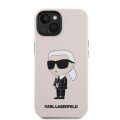Θήκη Σιλικόνης Karl Lagerfeld Ikonik NFT για Apple iPhone 15 - Pink